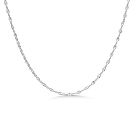 Aurelia halskæde udført i 925 ren sterlingsølv.