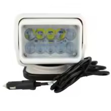 led spot soegelygte 50w 12v 24v magnetfod baad 360gader hos shop12volt