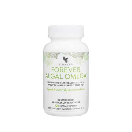 Forever Algal Omega - plantebaseret Omega-3 olie fra Forever Living