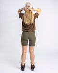 Pinewood Abisko Light Stretch Shorts - Dame - Grøn