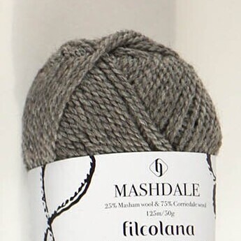Garnnøgle mashdale fra filcolana i farven 960 Stone Grey