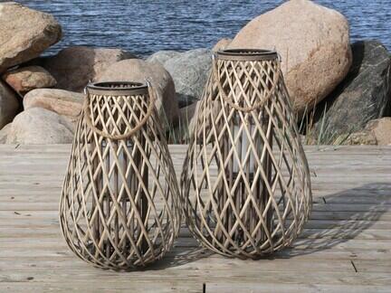 Lanterne i flet. Fra Chic Antique