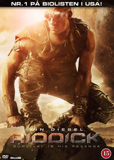 Riddick, Vin Diesel, Movie, DVD