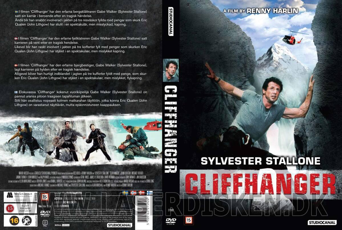 Køb Cliffhanger (Sylvester Stallone) hos dvdmanden.dk kun 20,00 kr.