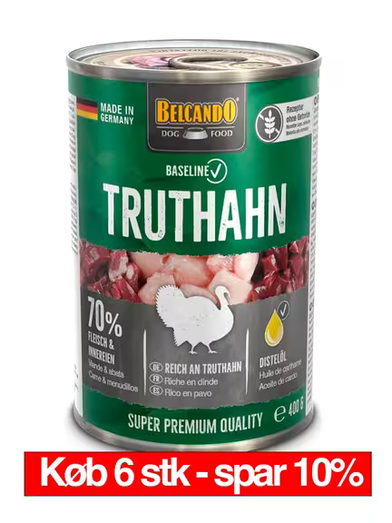 Belcando baseline vådfoder med kalkun - 400g
