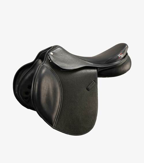 Billede af Premier Equine Lyon Close Contact læder spring sadel - Sort