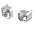 Lygtesæt i plast komplet Højre + Venstre  12V. 45/40W  inkl. pære / P45T  Passer på: MF135, MF148, MF165, MF175, MF178, MF185, MF188