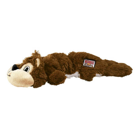 Kong Scrunch Knots Squirrel | Medium/Large | Hurtigt Brun Egern