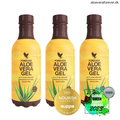 Forever Aloe Vera Gel - naturel Aloe vera drik i 3-pakning