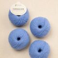 Pascuali Cashmere 6/28 – farven Forget me not. Økologisk luksusgarn i 100% cashmere uld