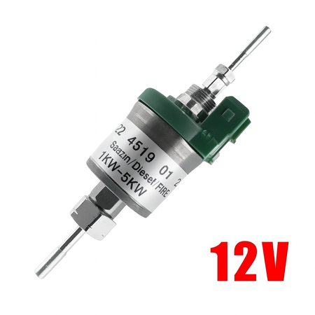 22 ml dieselpumpe til 5kW dieselfyr – støjsvag pumpe til kinafyr med 2-pin stik