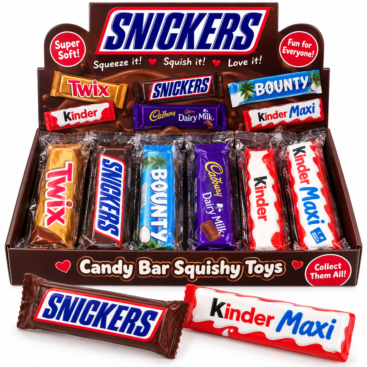 Squishe Me Bars - Caramel CakeBars