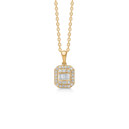 ELIZABETH pendant in 14 karat gold | Danish design by Mads Z