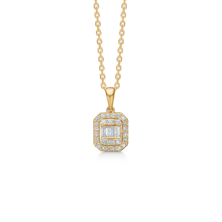 ELIZABETH vedhæng i 14 karat guld | Mads Z