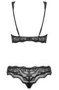 Obsessive Luvae Set i sort blonde med bh og trusse