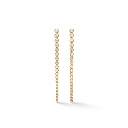 Endless earrings in 14-carat gold