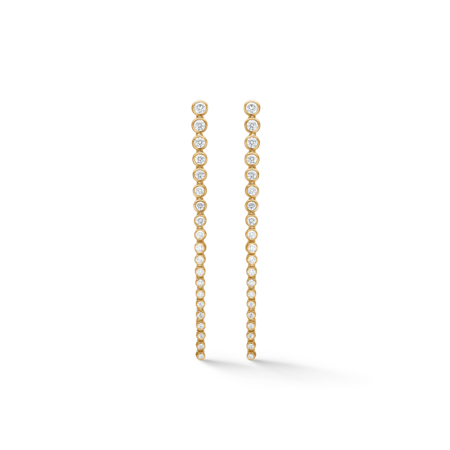 Endless øreringe i 14 karat guld