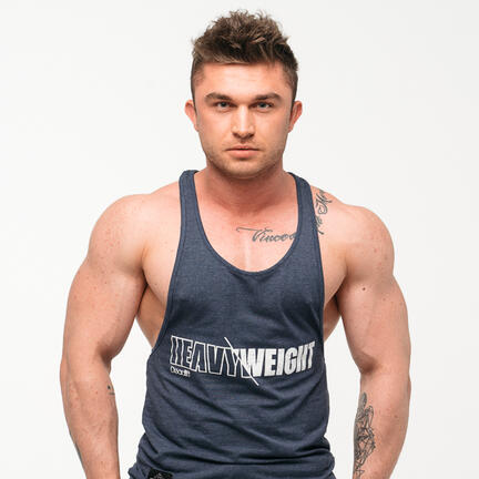Stony Sportswear, Deadlift, Tank top "Heavy" Nayv Blue