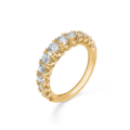 CROWN PRINCESS diamond ring in 14 karat gold | Danish design by Mads Z