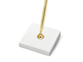 Guld kuglepen med holder