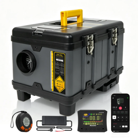 Sunster TB10WF 8kW dieselfyr WiFi Bluetooth 2026