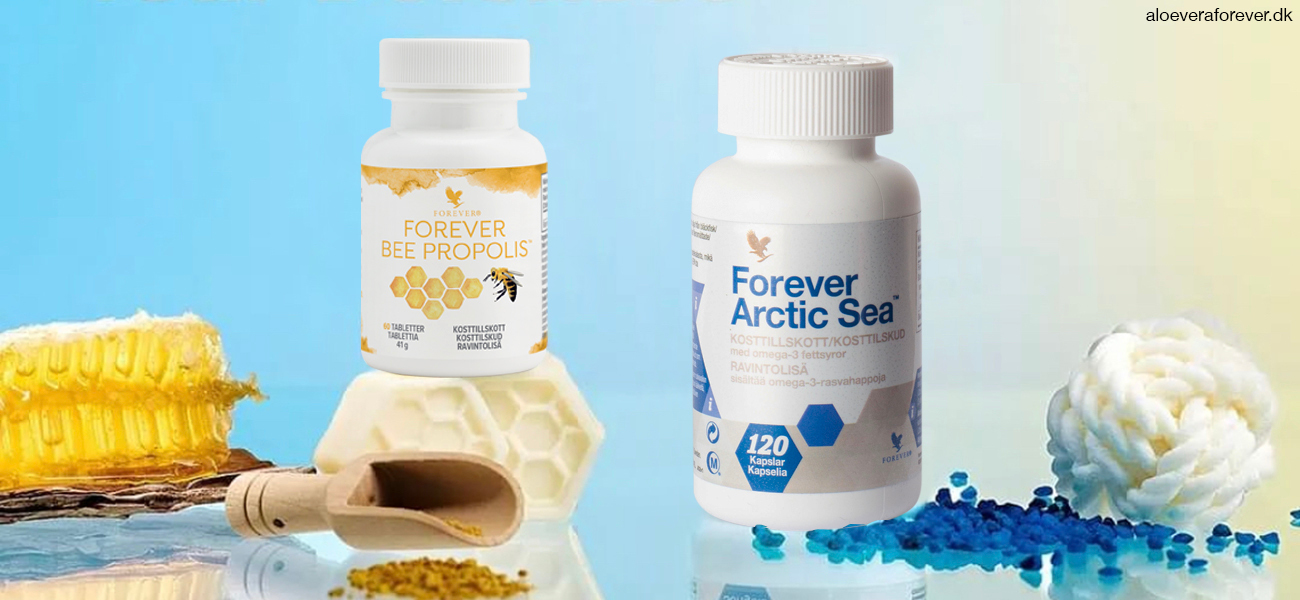 Forever Arctic Sea og Forever Bee Propolis