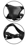 Strap-on Body Dock med realistisk silikonedildo og justerbare stropper
