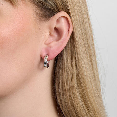 Marena øreringe i sølv - studio.z