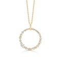 LUCIA pendant in 14 karat gold | Danish design by Mads Z