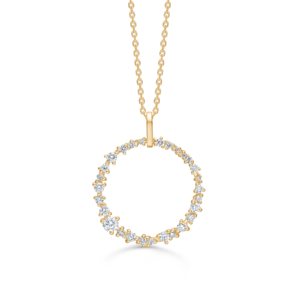 LUCIA pendant in 14 karat gold | Danish design by Mads Z