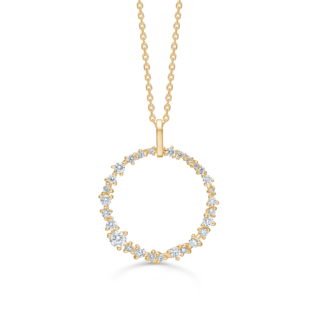 LUCIA vedhæng i 14 karat guld | Mads Z