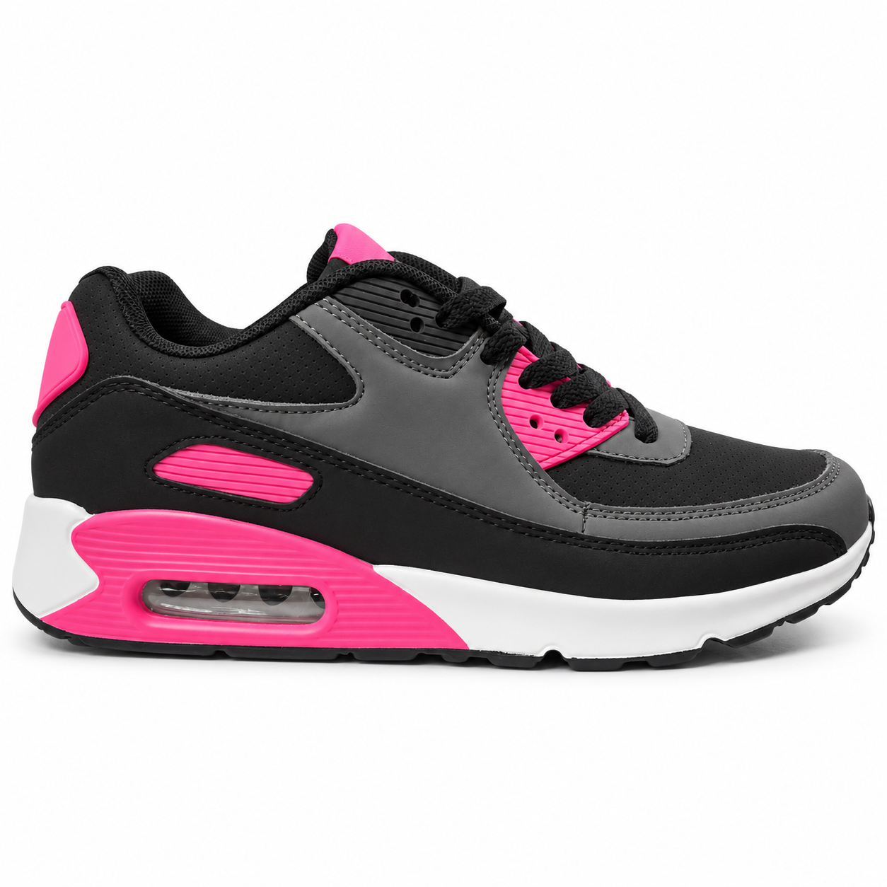 Pulse Sneaker  Grå/Sort/Pink - 39