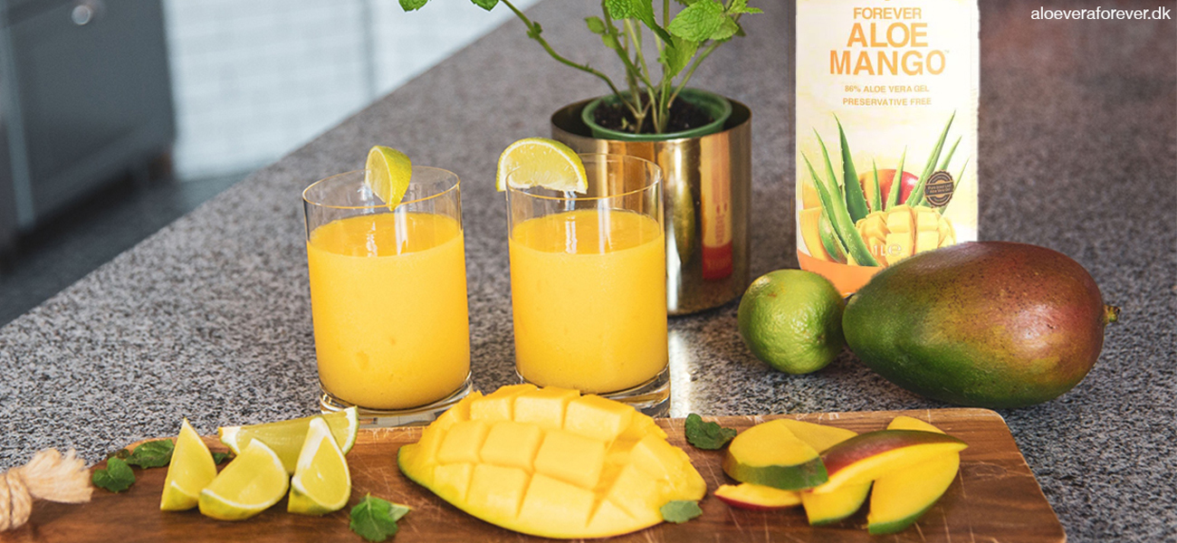 Forever Aloe Mango Mocktail opskrift