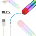 INTENSE Debbie Rainbow regnbuefarvet mini vibrator med 10 vibrationsprogrammer