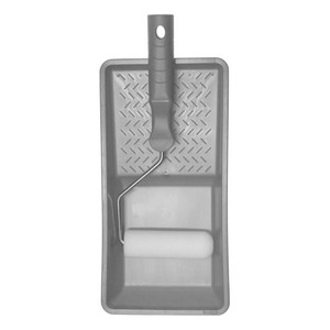 qpt rullesaet 10 cm skum malerrulle lak