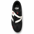 OTO Sort/Hvid Sportssko Med Velcro