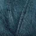 Close up af isager silk mohair farve 16