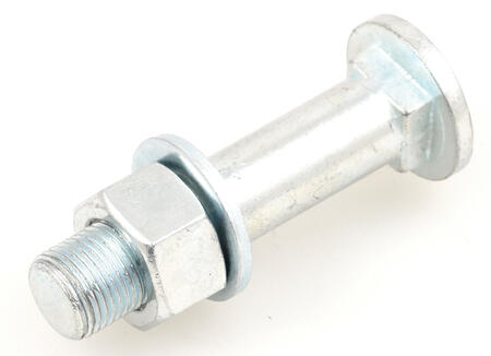 Felgenplattenbolzen mit quadratischen Schultern. Inkl. Mutter und Unterlegscheibe Gewinde: 5/8" UNF x 2 13/16" Länge: 71,50 mm Passend für: Fordson Major, Power, Super Major Passend für: Ford 3000, 4000, 5000, 7000 Passend für: Ford 3600, 4100, 4600