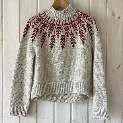 Lupin Sweater Hanne Rimmen Isager Botanica Spinni Silk Mohair