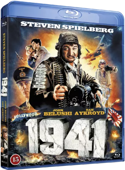 1941, Krigsparodi, Steven Spielberg, Movie, Film, Bluray