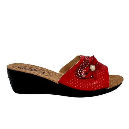 Dame sandaler rød