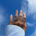 POETRY twist ring in silver | Danish design by Mads Z