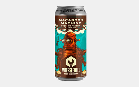 Macaroon Machine - Double Pastry Stout fra Moersleutel - Beer Me