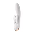 Satisfyer Double Flex rabbit vibrator med app og fleksibel silikone