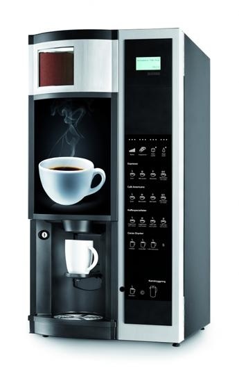 Renoveret Wittenborg FB7100 plus kaffeautomat til erhverv