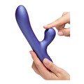 Romp Pulse Rabbit Vibrator i blød silikone med dobbeltstimulation.