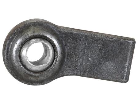 Lyftarm kategori 1 - Påsvetsningsände - Höger sida Lik den ursprungliga änden och av god kvalitet Användbar längd: 95mm Ø22mm Svetslängd: 46mm Kulbredd: 35mm Bredd x Djup: 66 x 19mm (2 19/32 x 3/4') Passar på: TE20, TEA20, TEC20, TED20, TEF20, TO2