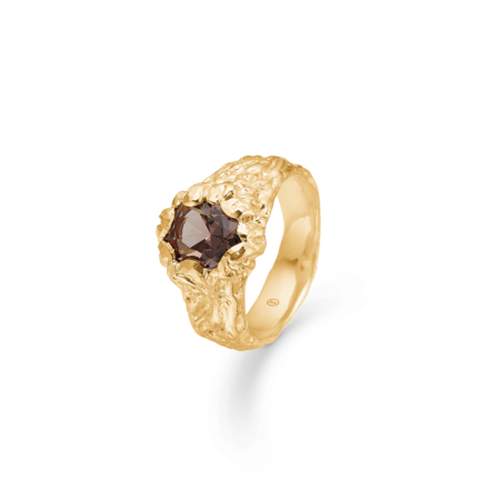 Forest ring in gold plated silver | Studio Z