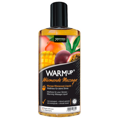 WARMup varmende massageolie til sensuel og erotisk parmassage