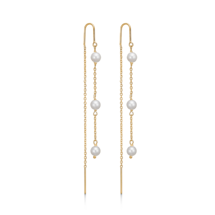 OLIVIA earrings 8 karat gold | Danish design by Mads Z
